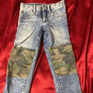 Gap Jeans with Camo knee